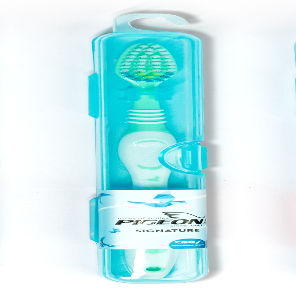 PIGEON SIGNATURE IN HYGIENE CASE