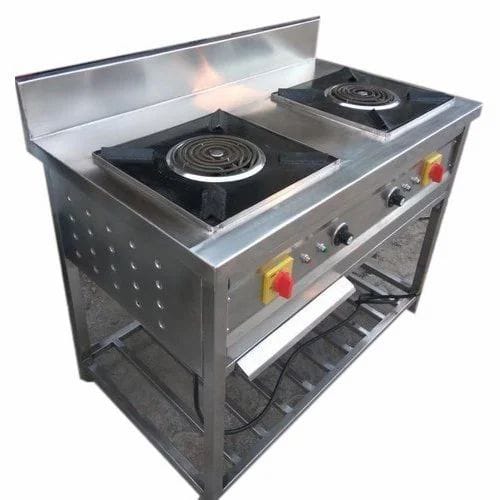 TWO ELECTRIC COIL BASE RANGE