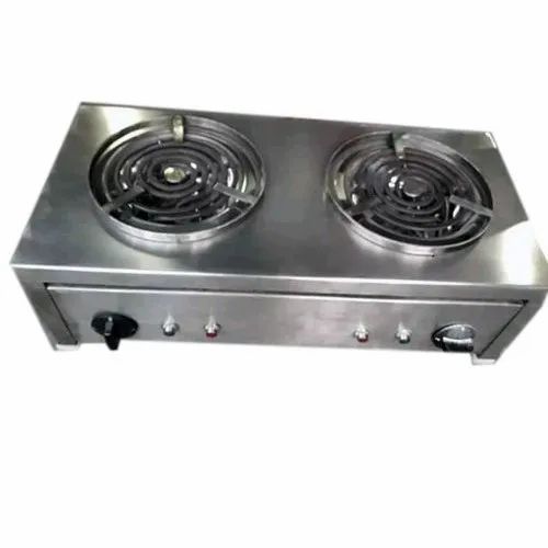Two Electric Coil Base Range - Height: 34 Inch (In)