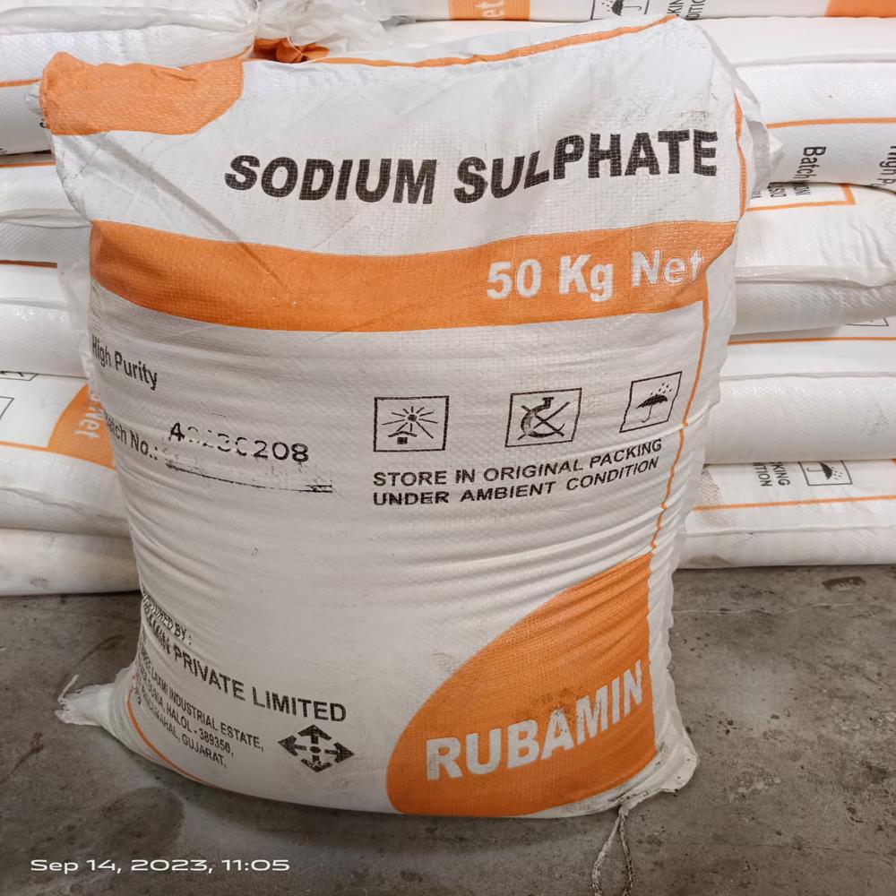 Sodium Sulphate Rubamin Make