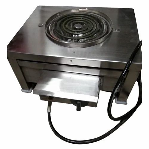 Single Electric Coil Base Range - Height: 24 Inch (In)