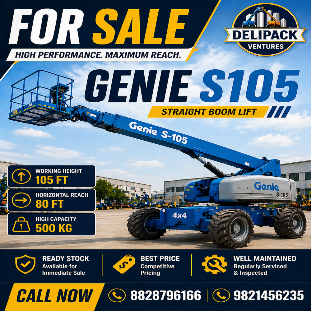 Genie S105  Telescopic Boom Lift