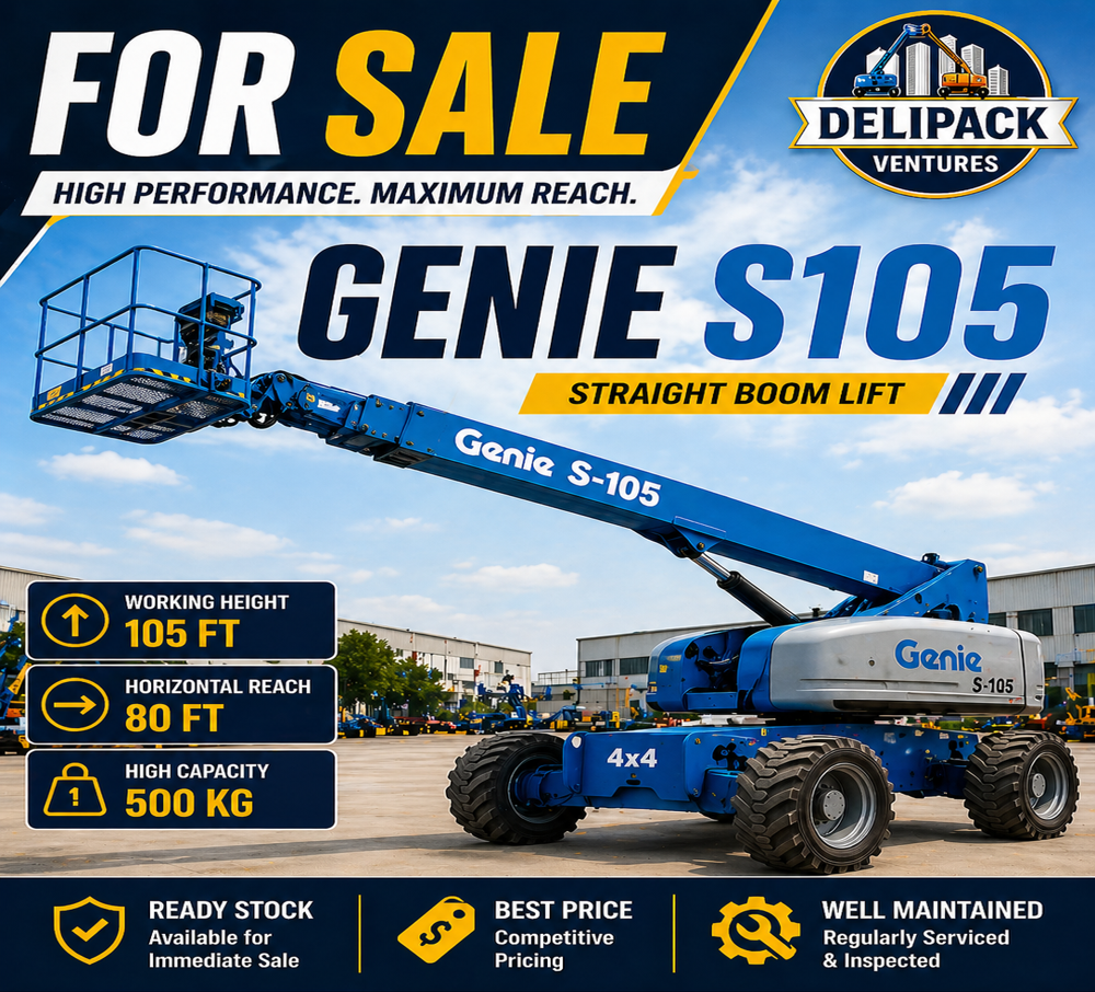 Genie S105  Telescopic Boom Lift