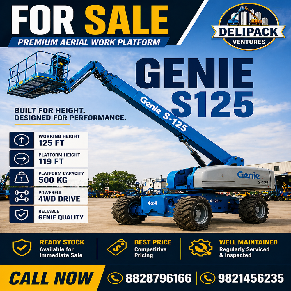 Genie S125 Telescopic Boom Lift