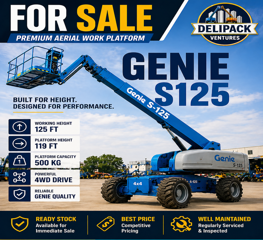 Genie S125 Telescopic Boom Lift