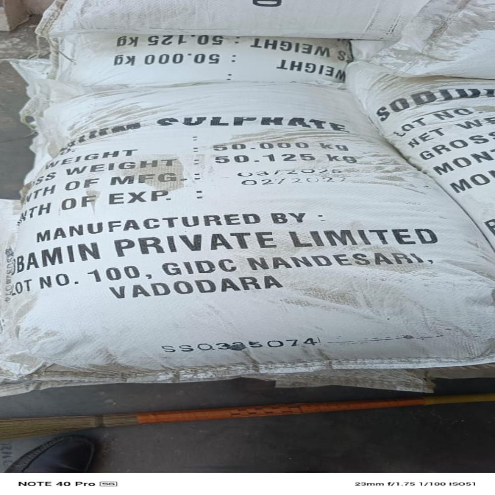 Sodium Sulphate Rubamin Make 