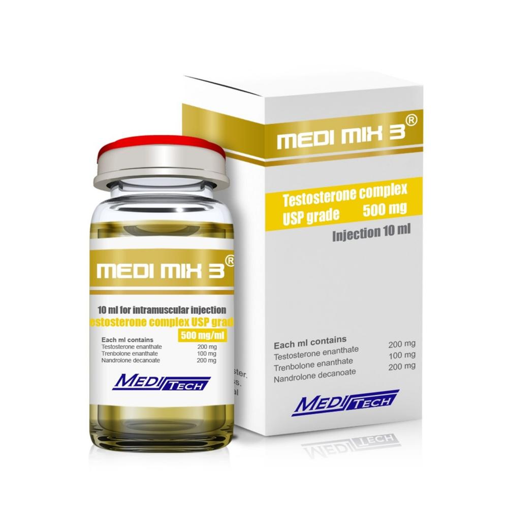 MEDITECH MEDI MIX 3, TESTOSTERONE COMPLEX, 500MG