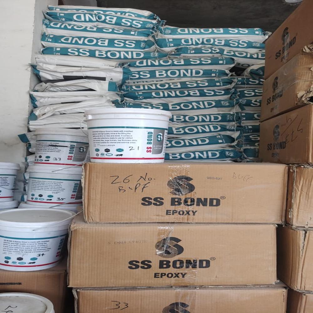 S-555 Adhesive - Application: Strong Bonding Strength Provides Excellent Grip To Hold Tiles Firmly On Floors And Walls. Easy To Apply Simple Mixing With Water And Smooth Spreading With A Trowel. Water Resistant Suitable For Bathrooms