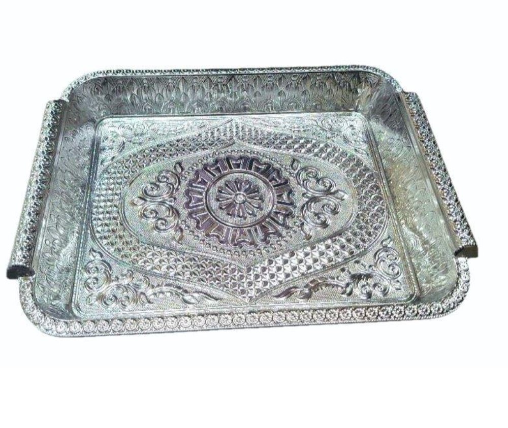 Silver plated tray