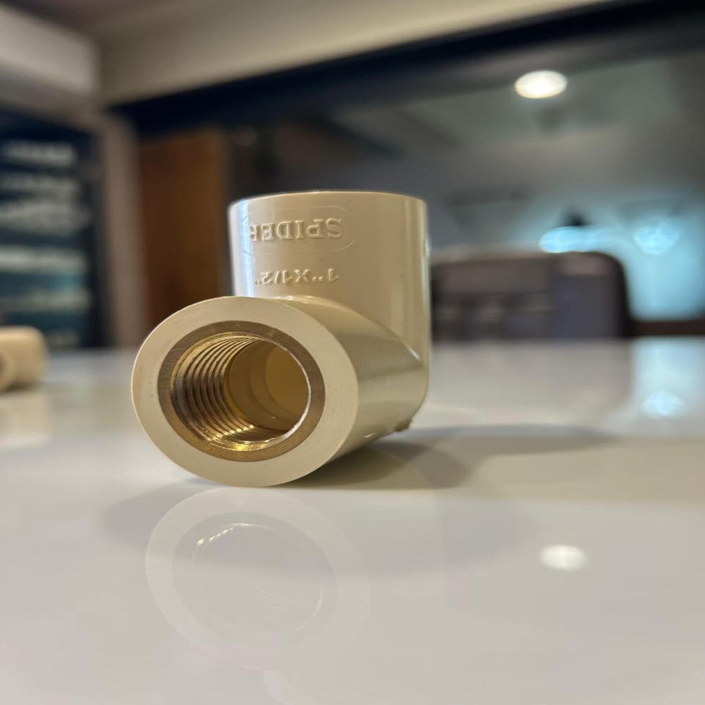 CPVC BRASS ELBOW 3/4X1/2''