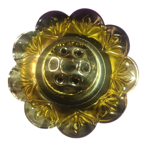 2 No Flower Gold Plated Agarbatti Stand 2 No Flower Gold Plated Agarbatti Stand