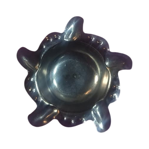 5 No Silver Plated Pooja Diya