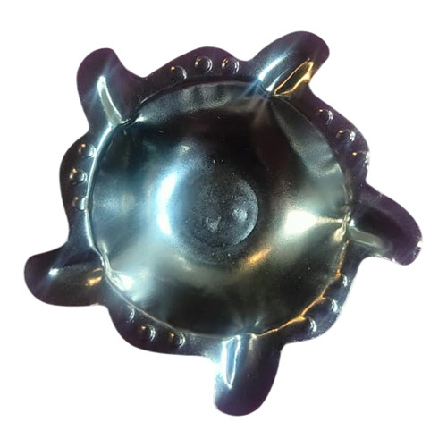 7 No Silver Plated Pooja Diya