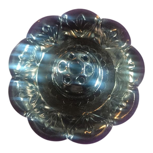 3 No Flower Silver Plated Agarbatti Stand