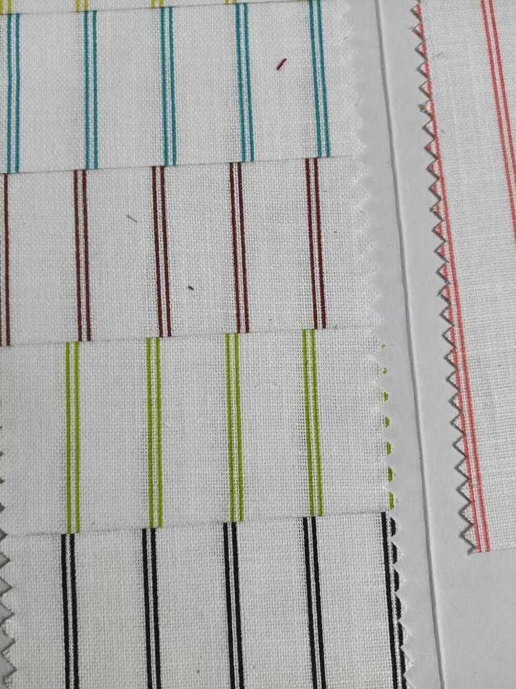 linen cotton stripes fabrics