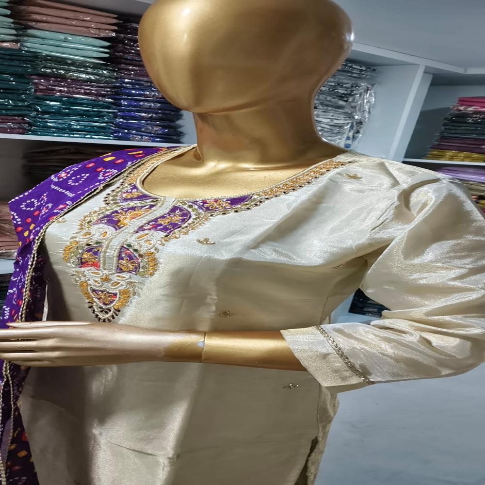 TISSU HAND WORK BANDEJ DUPAATA