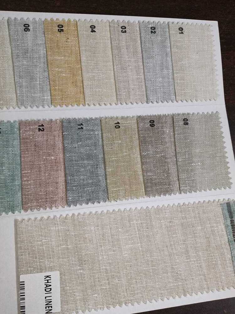 khadi linen fabric