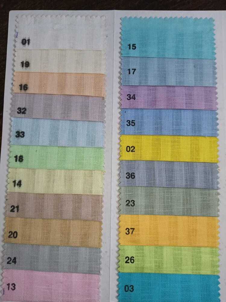 SLUB COTTON STRIPE FABRIC