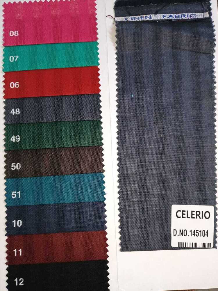 slub cotton stripes fabric