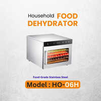 Heatonn 6 Tray Stainless Steel Electric Food Dehydrator Machine