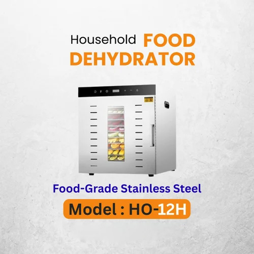 HeatOnn 12 Tray Stainless Steel Food Dehydrator Machine