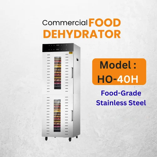 HeatOnn 40 Tray Stainless Steel Industrial Food Dehydrator