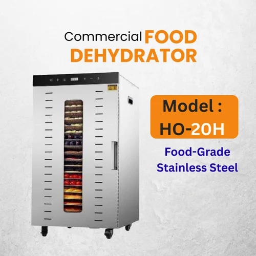 HeatOnn 20 Tray Stainless Steel Commercial Food Dehydrator Dryer Machine