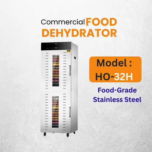 HeatOnn 32 Tray Stainless Steel Industrial Food Dehydrator Machine