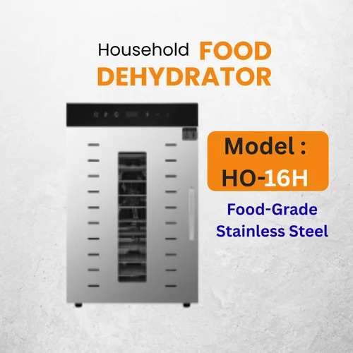 HeatOnn 16 Tray Stainless Steel Commercial Food Dehydrator Machine