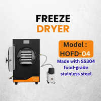 Hofd04 Ss304 Food Grade Vacuum Freeze Dryer Machine