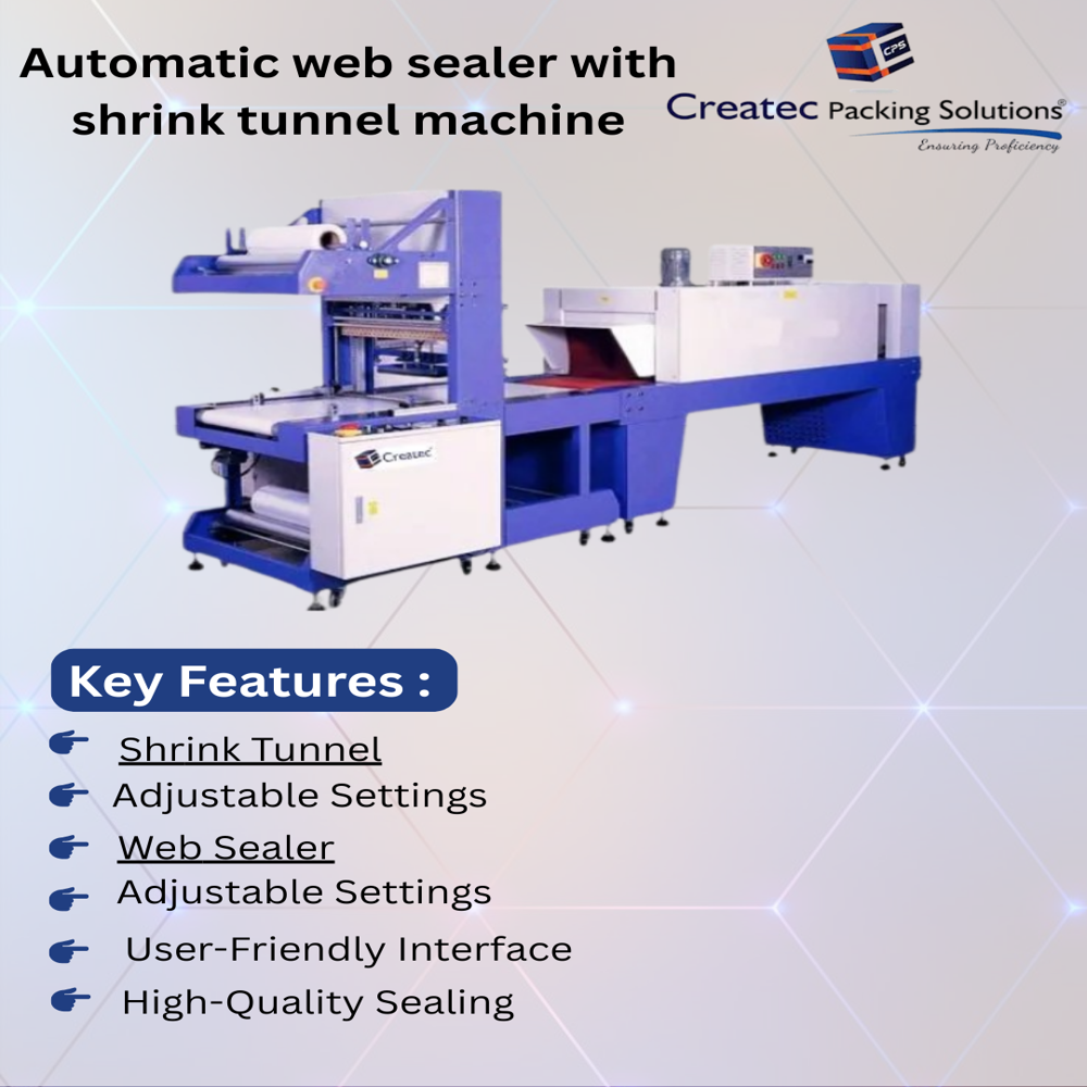 Web Sealer With Shrink Tunnel