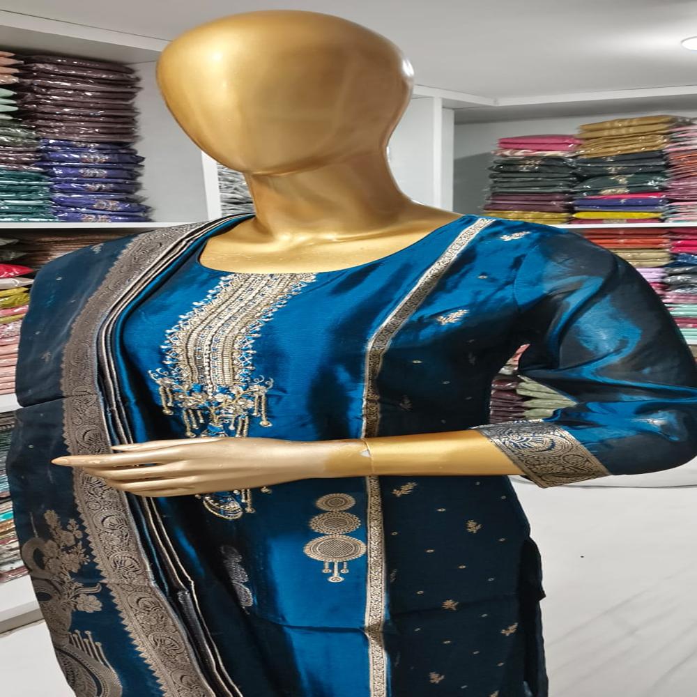 VISCOSH JAIKAT HAND WORK 3 PCS