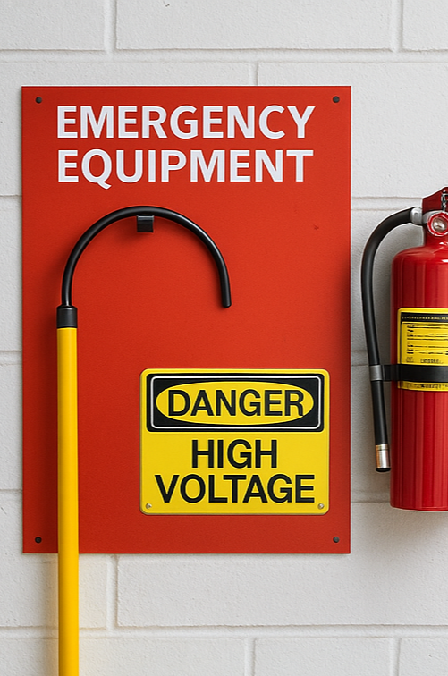 Electrical Safety Rescue Hook - Weight: Depending On Length  Kilograms (Kg)