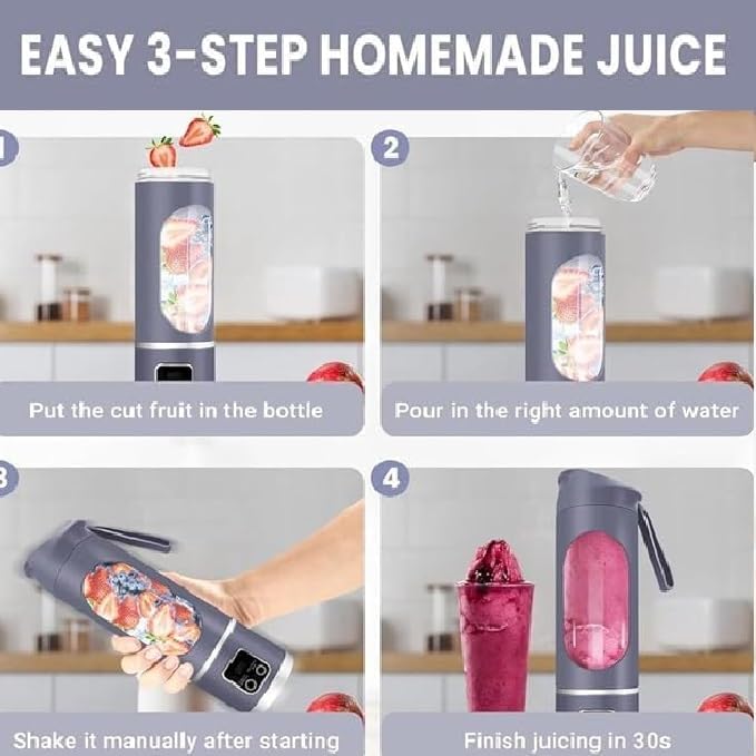Portable Blender Electric Juicers Fruit Mixers 