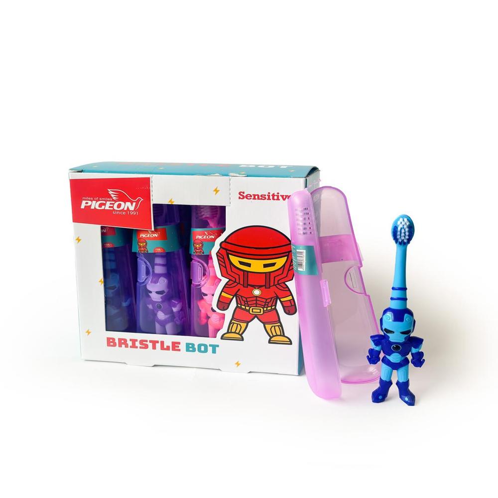 PIGEON BRISTLE BOT IN HYGENIC CASE