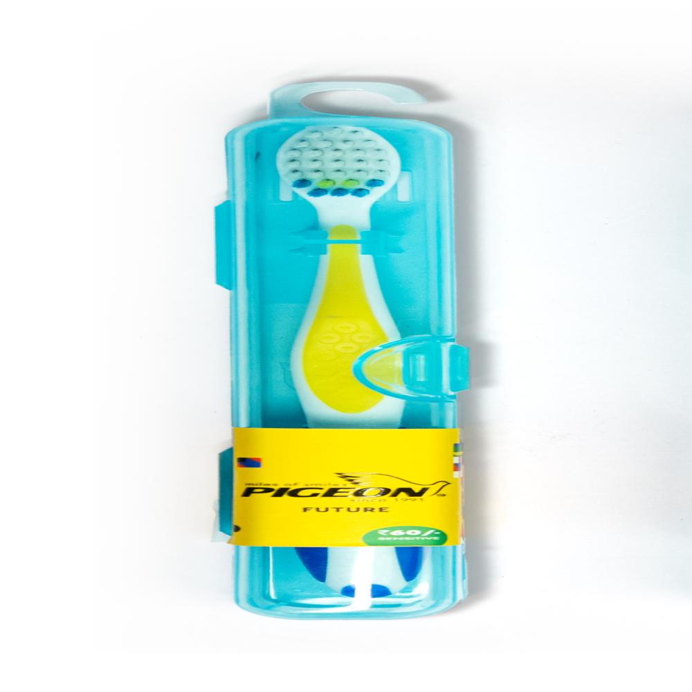 Pigeon Future In Hygenic Case - Bristle Color: Multi