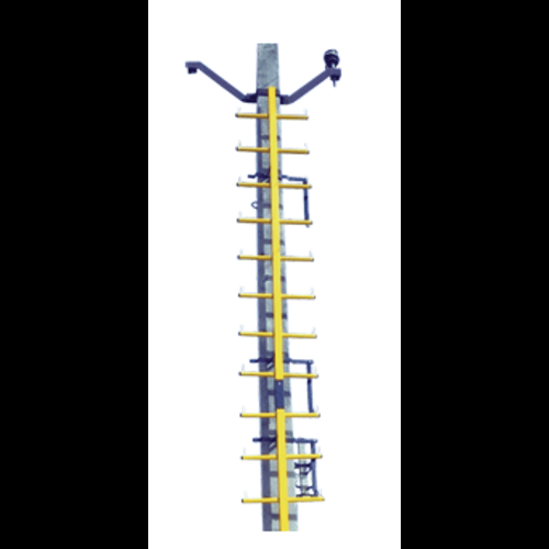 Non-Conductive Safety Ladder