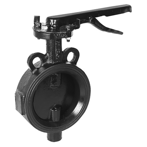 Wafer Type Cast Iron-Ductile Iron Butterfly Valve