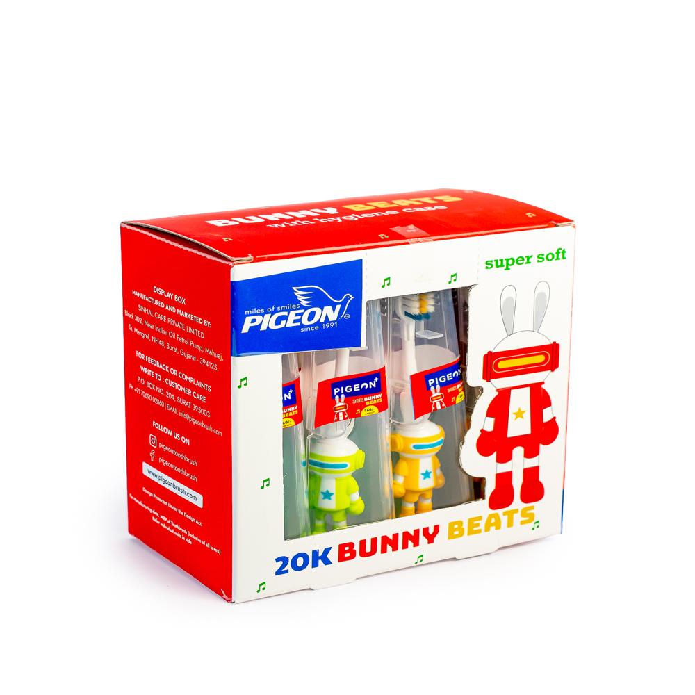 PIGEON 20X BUNNY BEATS IN HYGENIC CASE