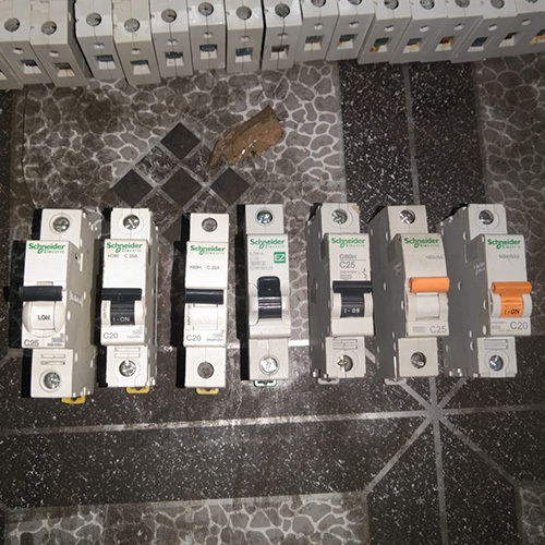 Single And Double Pole Schneider MCB