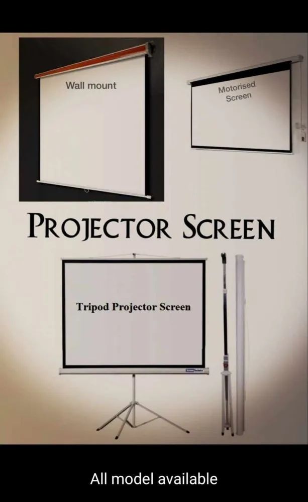Projector Screen - Advantage: Movie Treaching