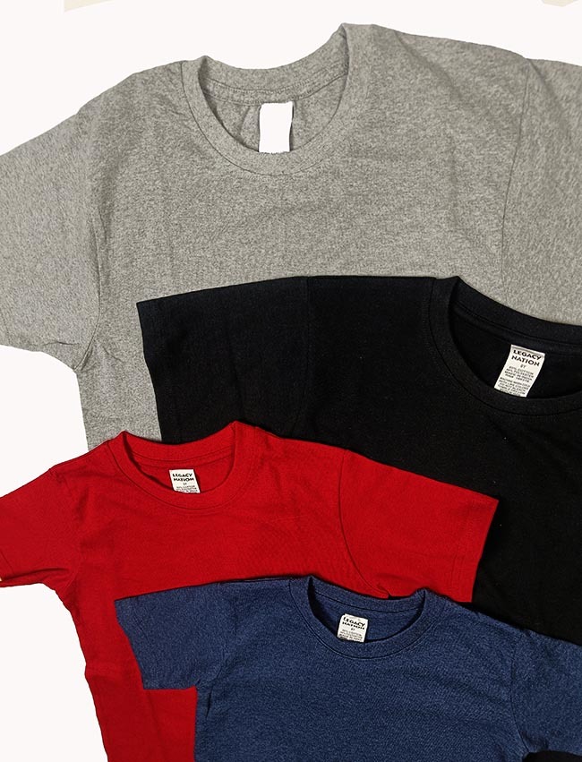 K22166 LEGACY NATION Boys and Girls T-Shirts