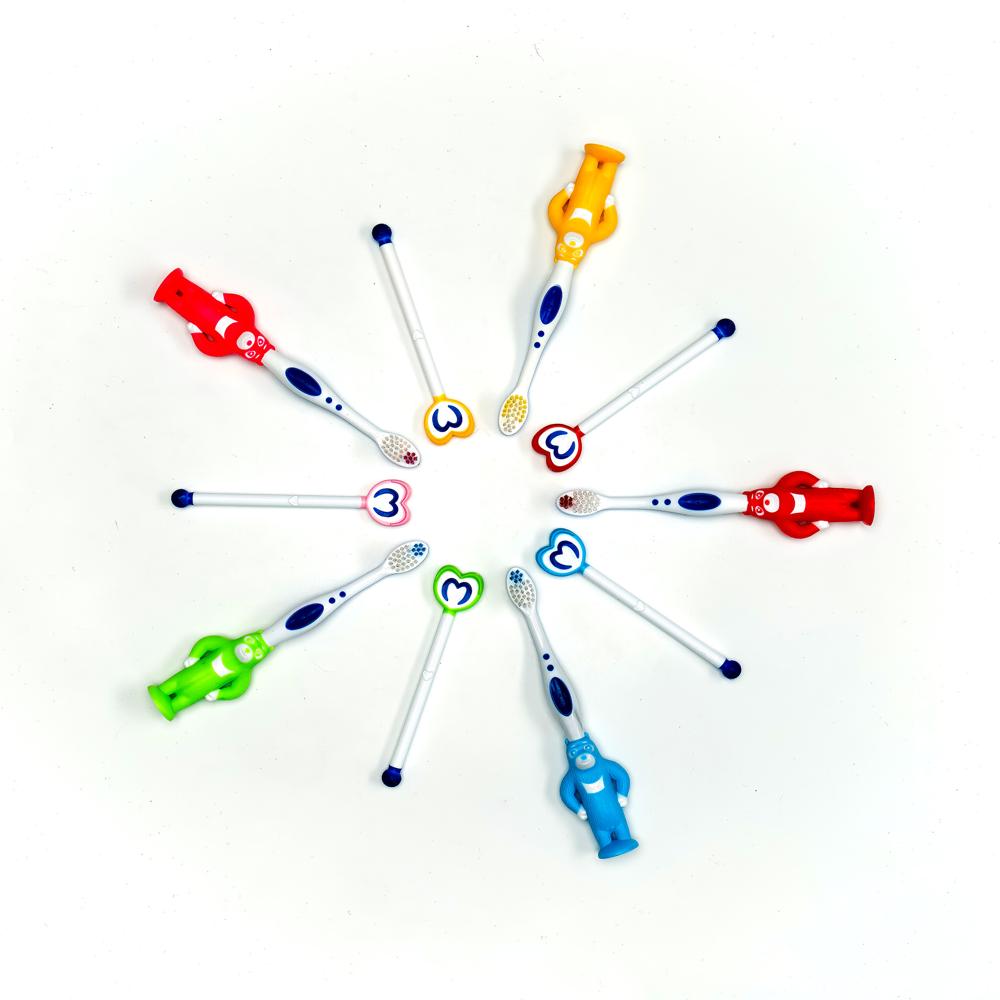 Pigeon Bravo Bear - Bristle Color: Multi