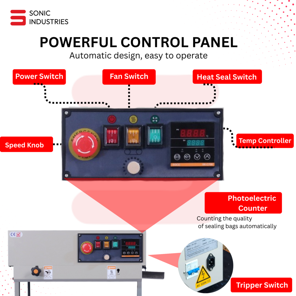 Fr-900 Band sealing machine Eco MS Vertical