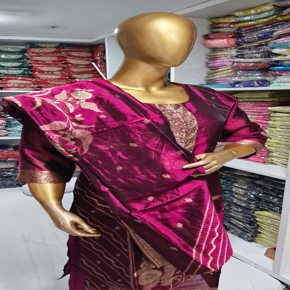 VISCOS JAIKAT HAND WORK 3PCS