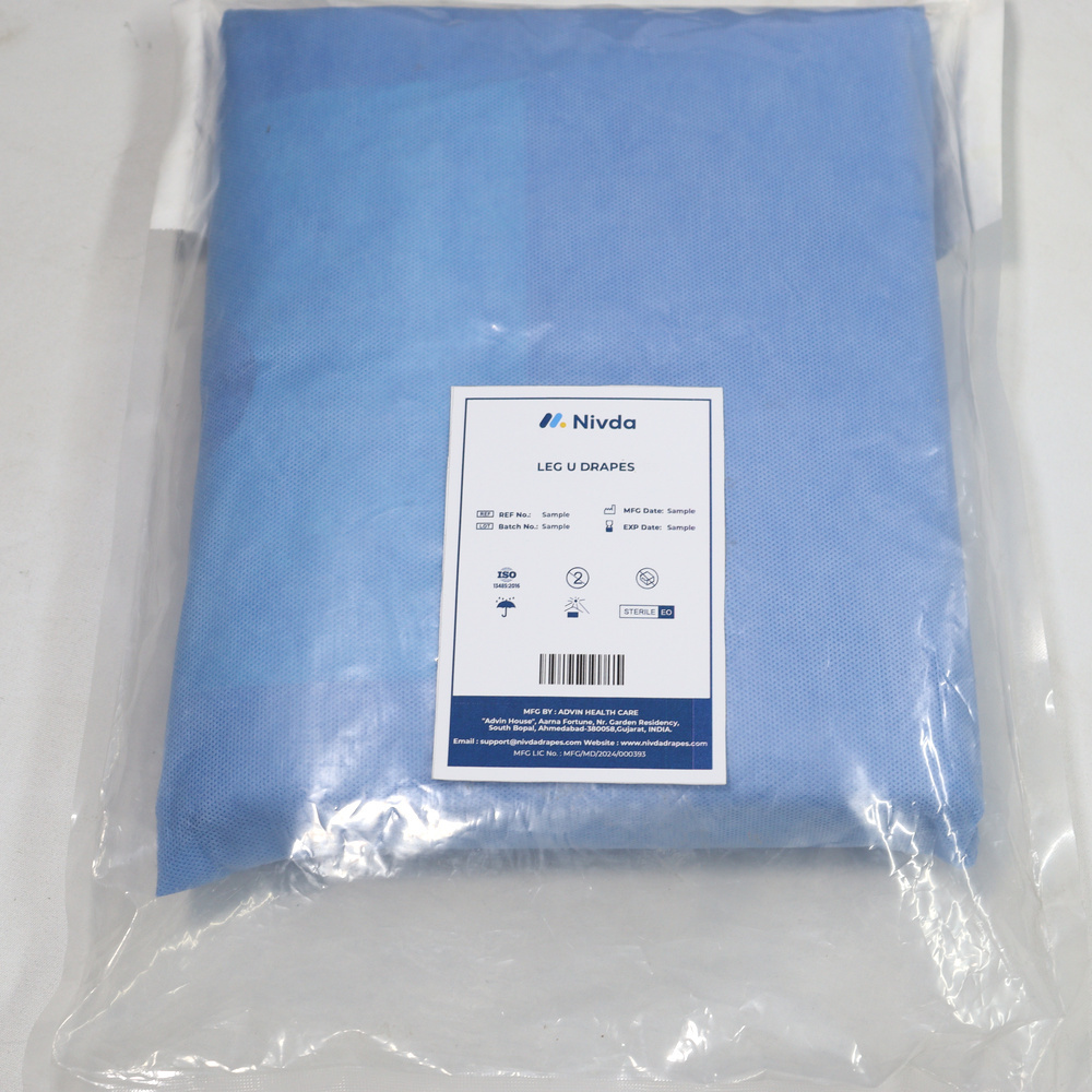 Surgical Site Isolation Drape - Color: Blue