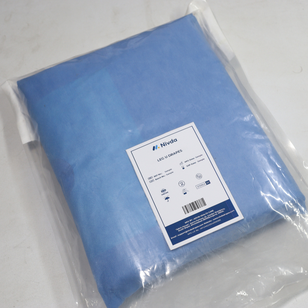 Surgical Site Isolation Drape - Color: Blue