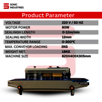 FR-900 Band sealing machine SS Eco Horizontal