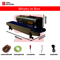 FR-900 Band sealing machine SS Eco Horizontal