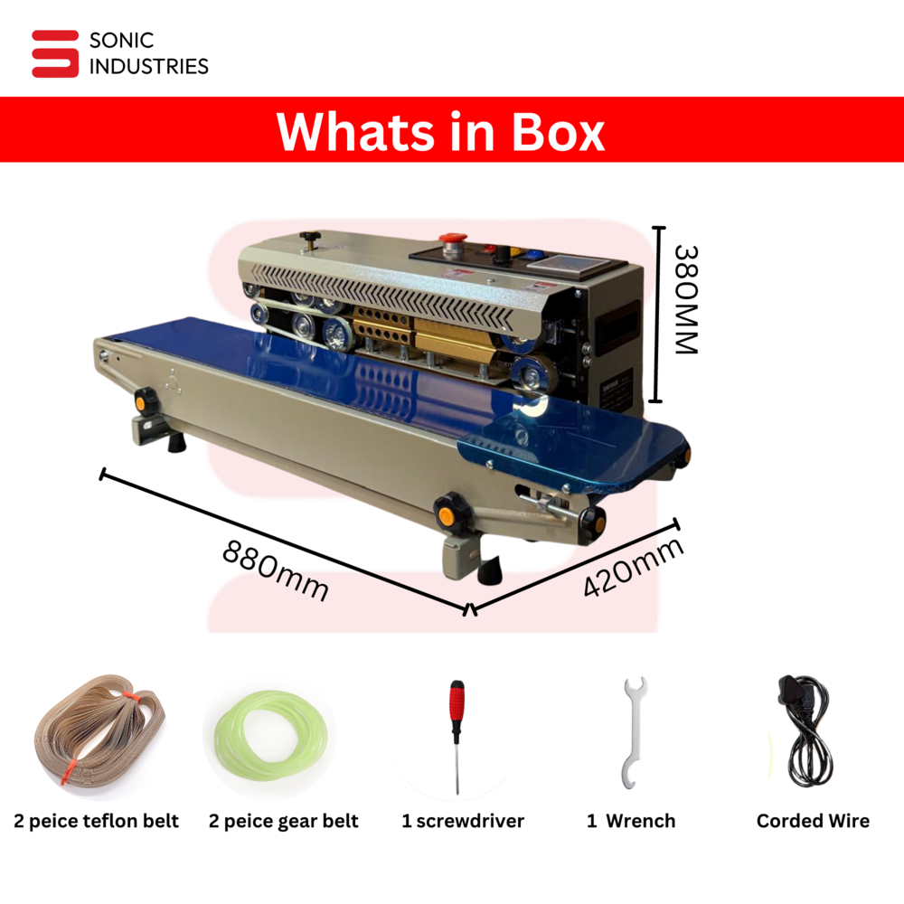 FR-900 Band sealing machine SS Eco Horizontal